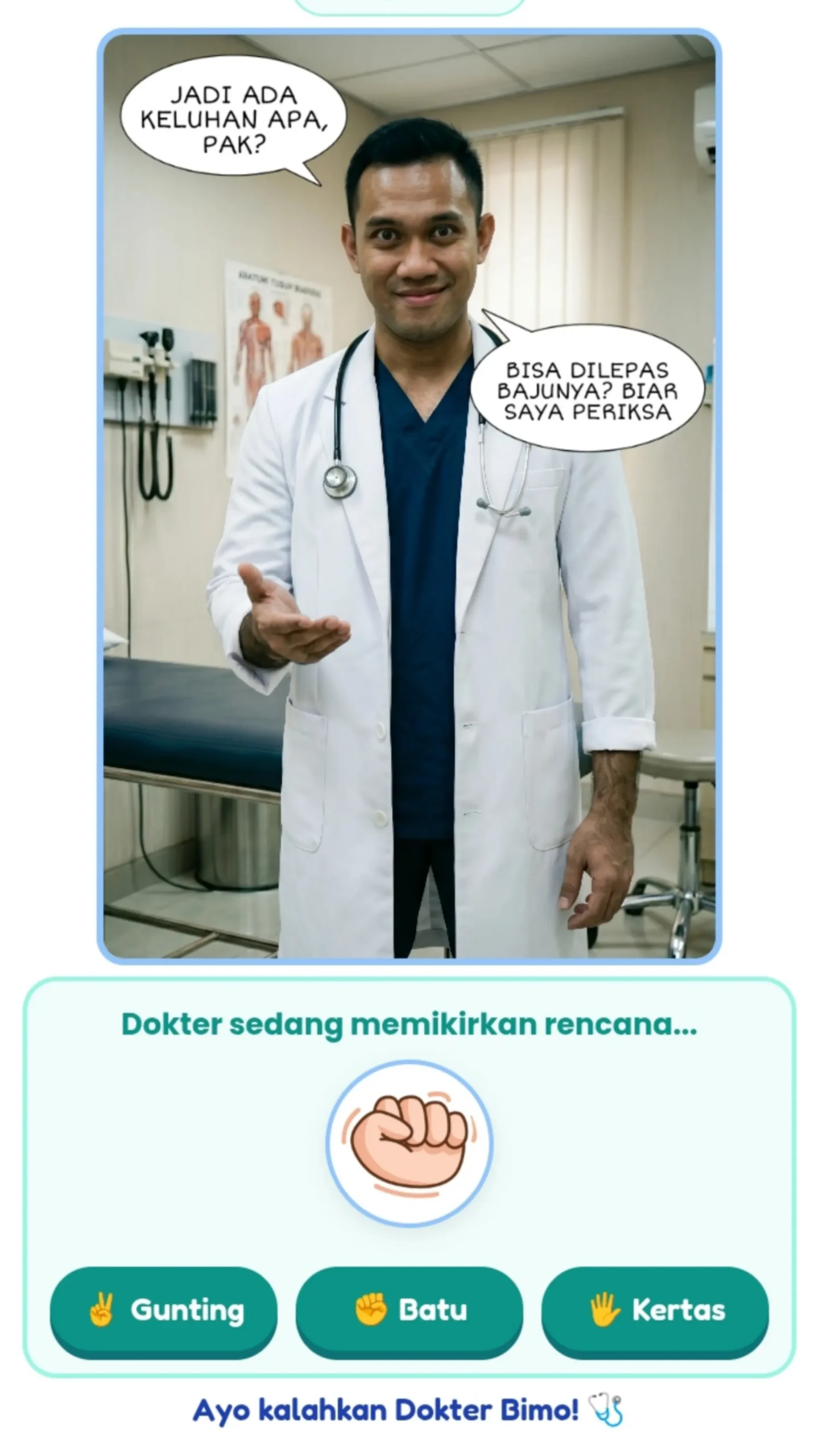 GAME: ADU SUIT - DOKTER BIMO - Gambar 5
